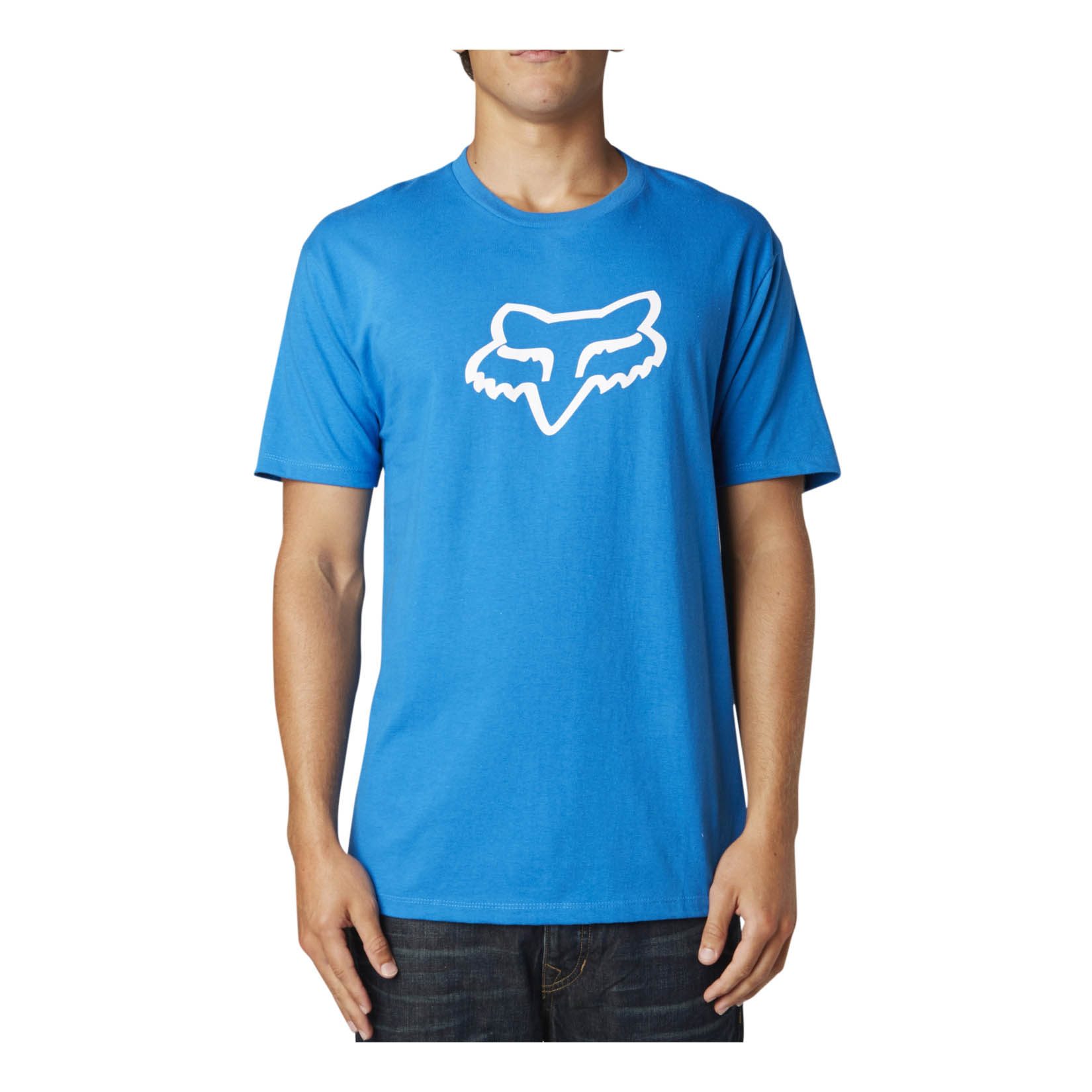 Fox T-Shirt 2017 Legacy Foxhead, blau, S