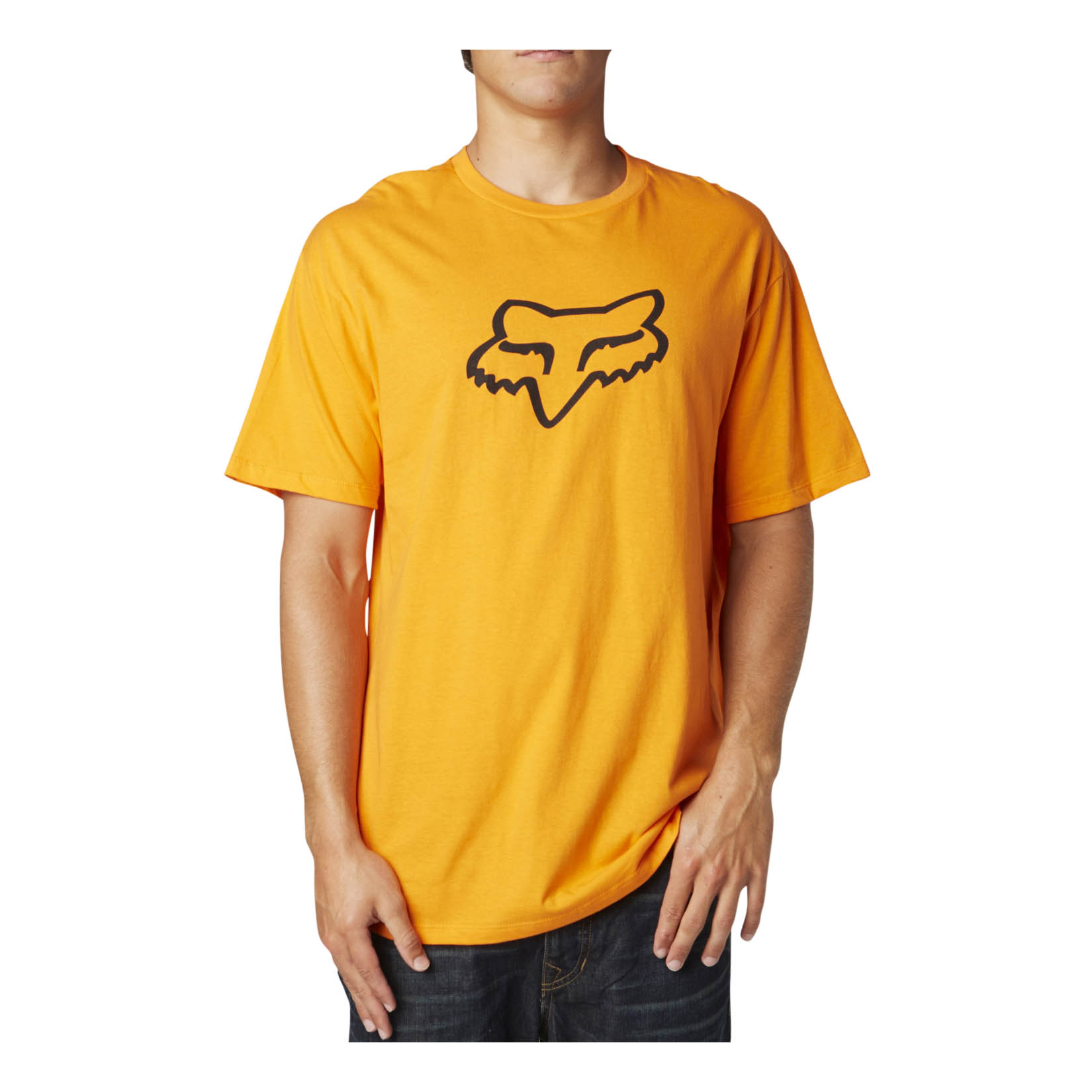 Fox T-Shirt 2017 Legacy Foxhead, orange, S