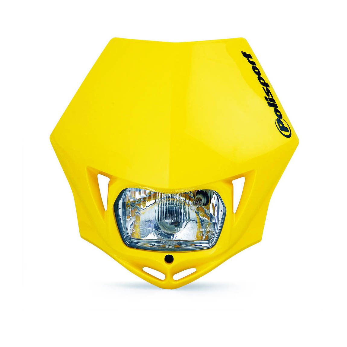 Polisport MMX Lampenmaske gelb, 12V/35/4W E-geprüft
