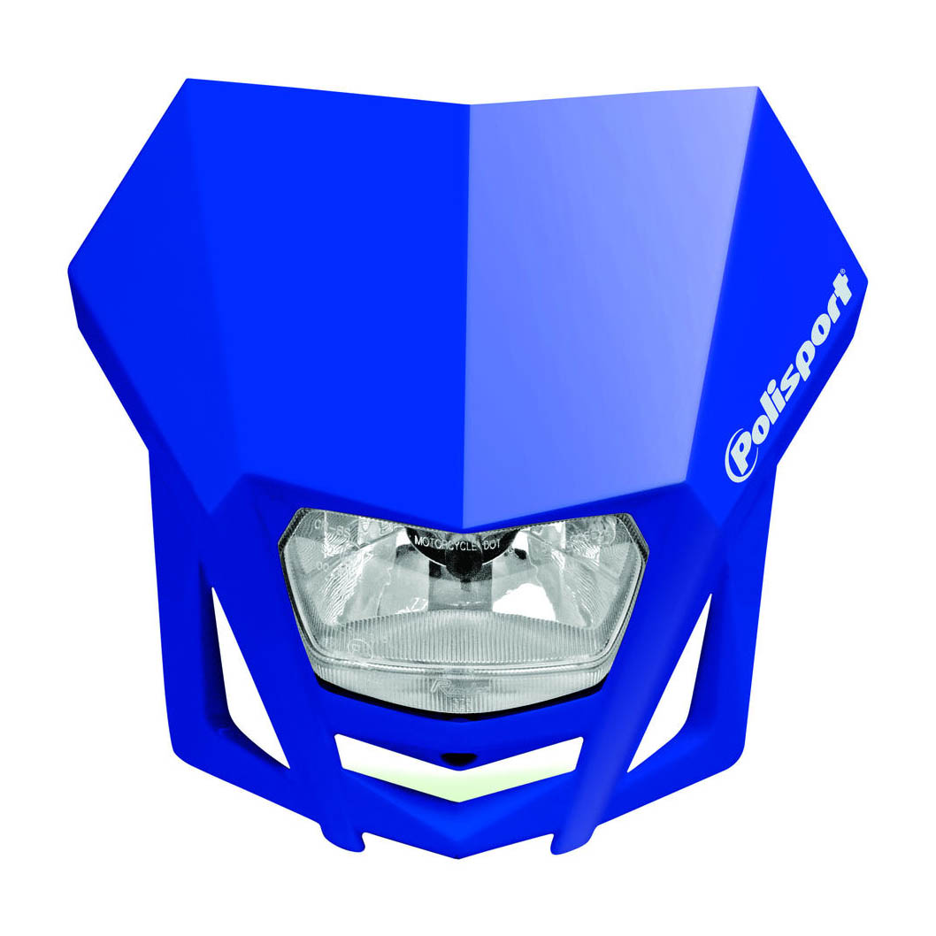 Polisport LMX Halogen Lampenmaske blau, 12V/35/5W E-geprüft