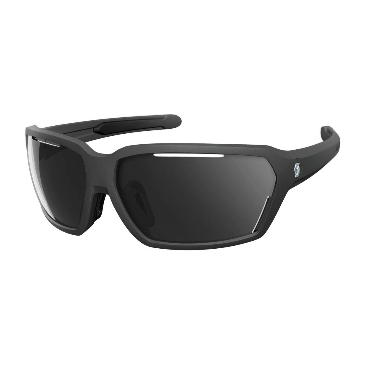 Scott Sonnenbrille Vector, schwarz matt, grau