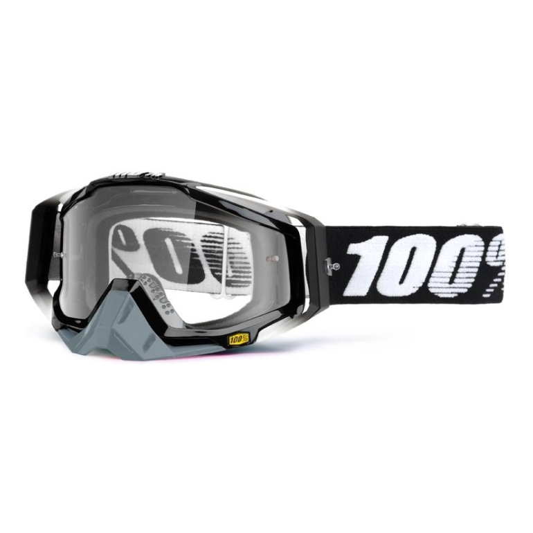 Goggle 100% Racecraft ABYSS schwarz, silber verspiegelt