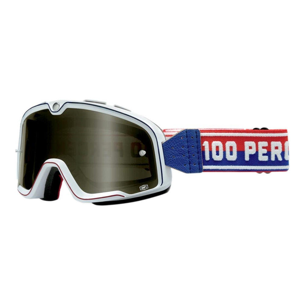 Goggle 100% Barstow Classic White, getönt