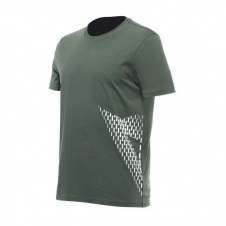 Dainese T-Shirt Big Logo, olive weiss