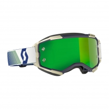 Scott 2023 Goggle Fury, blue/green, green chrome works