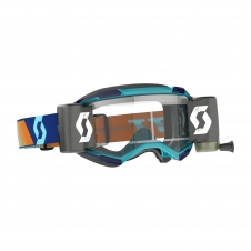 Scott 2023 Roll-Off Goggle Fury WFS, royal blue/orange, klar works