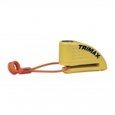 Trimax Bremsscheibenschloss, mit Alarmfunktion und Erinnerungskabel, 7mm Bolzen