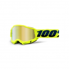 100% 2021 Goggle Accuri 2, gelb, gold verspiegelt