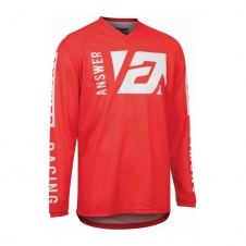 Answer 2022 Kinder Jersey Syncron Merge, rot/weiss