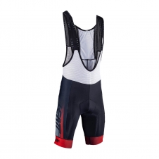 Leatt Bib-Shorts Endurance 6.0, black/red