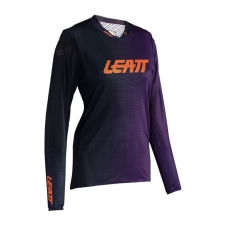 Leatt Frauen MTB Jersey langarm Gravity 4.0, purple