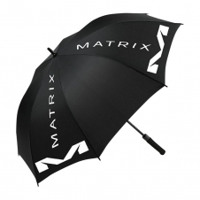 Matrix Regenschirm, schwarz-weiss
