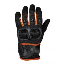 iXS Handschuhe Tour Textil/Leder Montevideo Air S, schwarz/silber/orange, XL